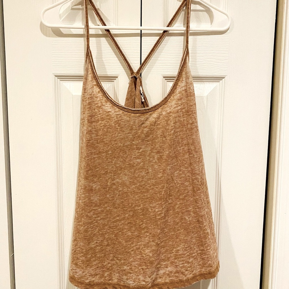Dusty yellow tank top